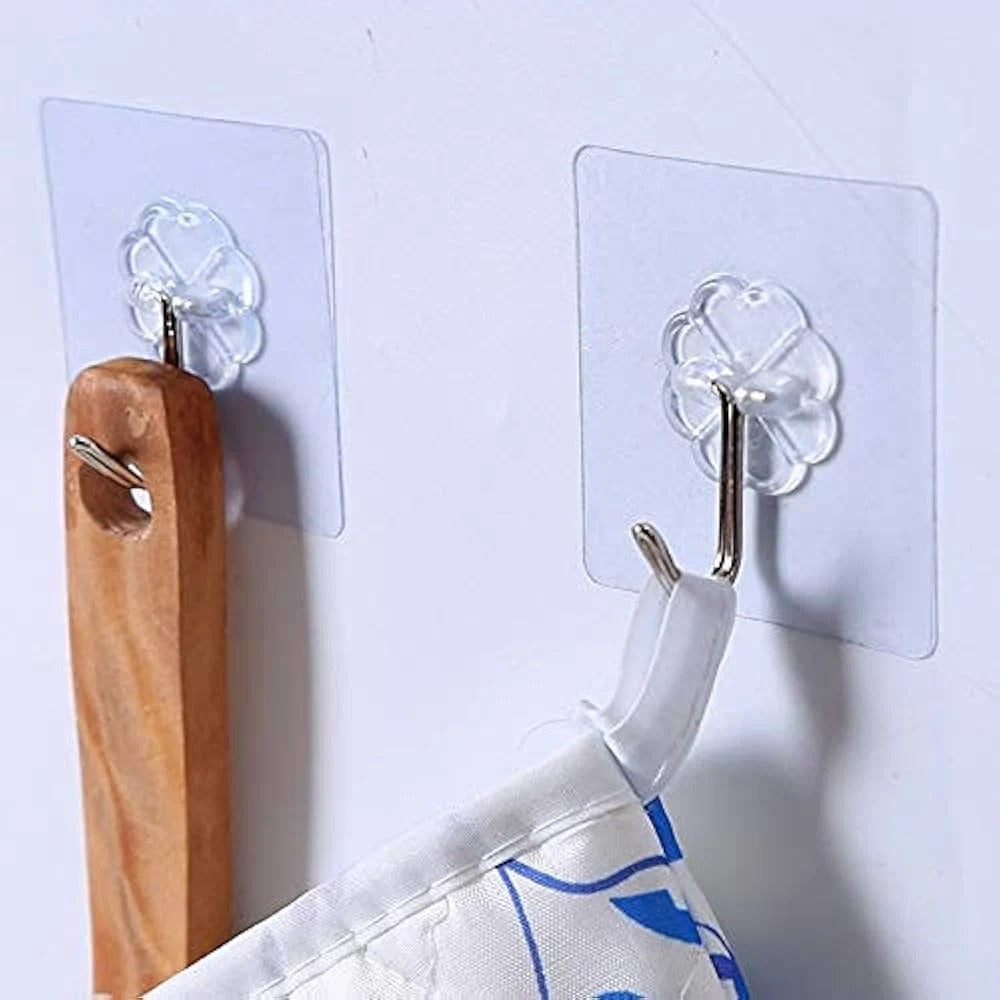 2 Wall Hooks Simple, Strong & Reliable