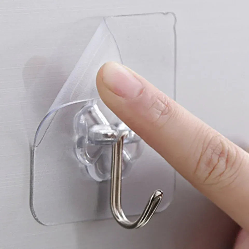 2 Wall Hooks Simple, Strong & Reliable