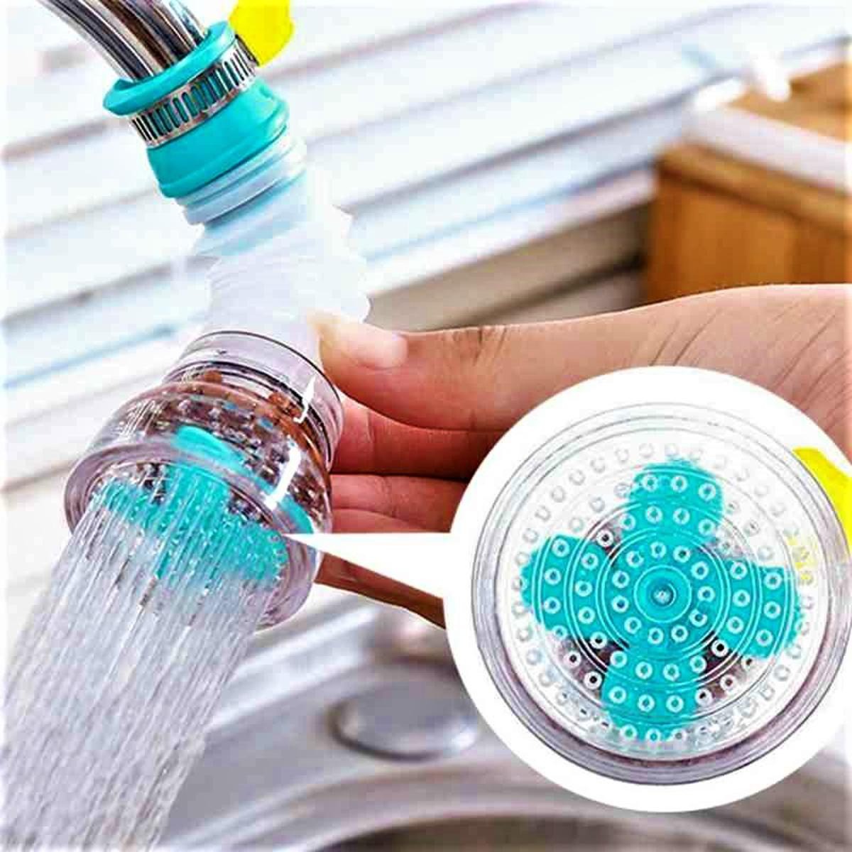 Faucet Clip 360 Rotating Flexible Kitchen Faucet Water Filter