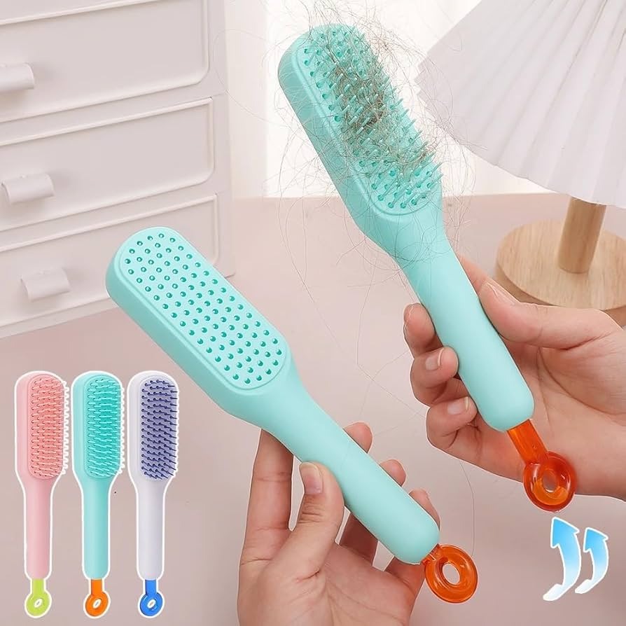 Multi Function Hair Brush Comb No Hair Mess